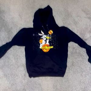 Used Space Jam Hoodie, Size Small, Price-8 $